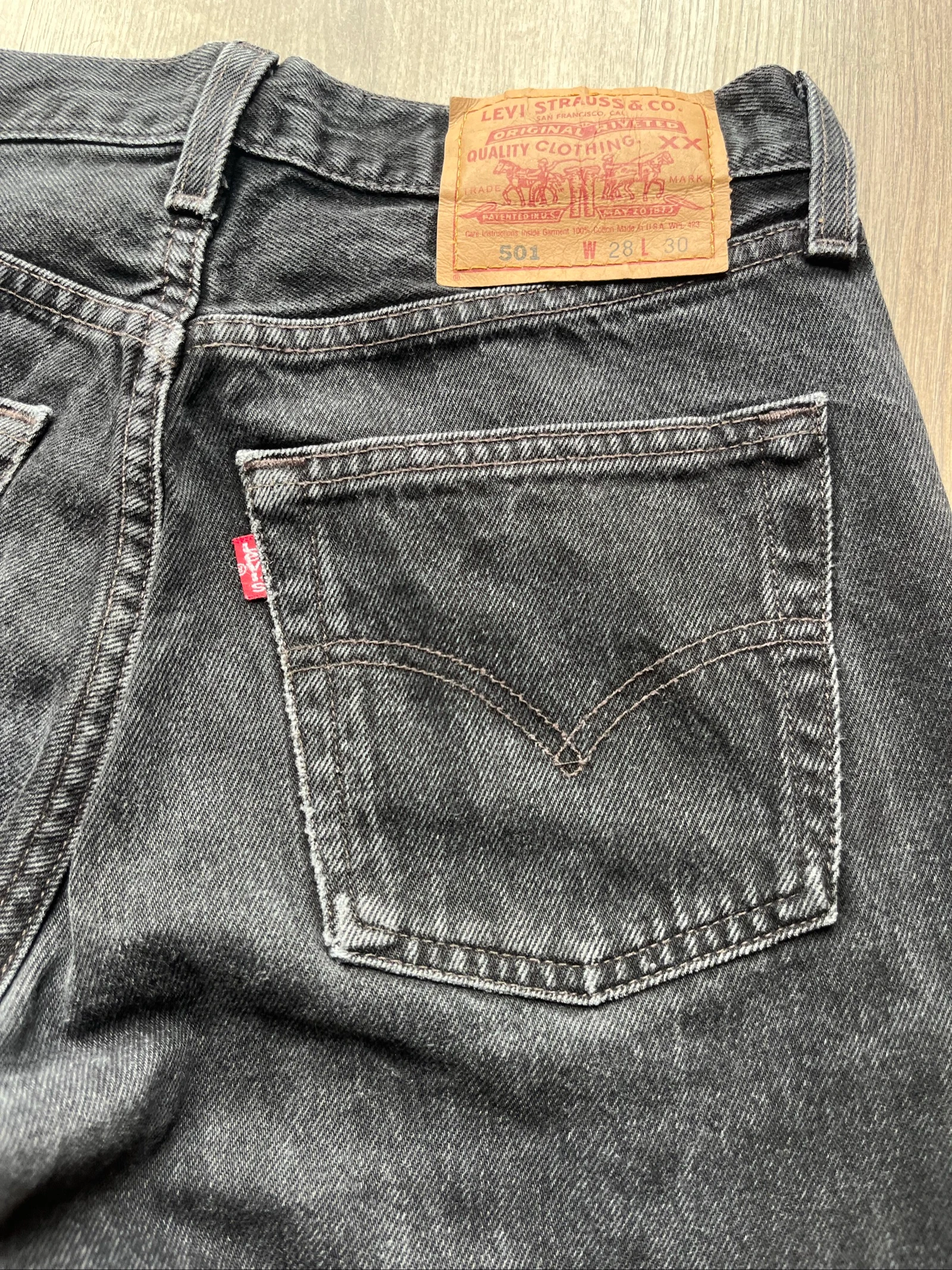 Levi’s Jeans Denim Blauw Vintage Y2K Archive Rechte Regular Streetwear origineel – photo 4